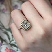 5 Carat Radiant Engagement Ring